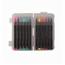 Conjunto de 12 marcadores com ponta de pincel, fibra de nylon e traços variáveis ㅤ