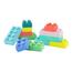 Blocos de construção super macios para bebés e crianças pequenas, conjunto de 12 peças multicoloridas ㅤ