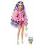 Barbie - Boneca Extra - Cabelo púrpura