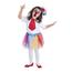 Disfarce infantil - clowny girl 5-6 anos