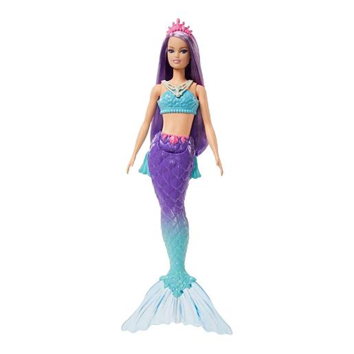 Barbie - Barbie Dreamtopia - Sereia com cabelo lilás