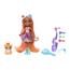 Mattel - Enchantimals - Boneca chita Glam Party com acessórios para pentear e mascote ㅤ