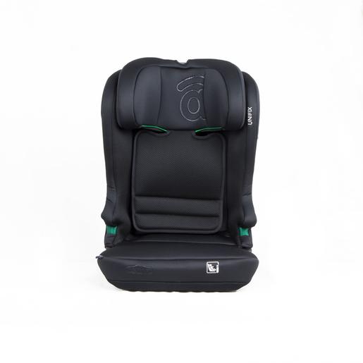 Asalvo - Cadeira de auto I-Size Unifix Preta 100-150 cm