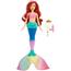 Mattel - Boneca Ariel sereia nadadora com cauda e cabelo que muda de cor ㅤ