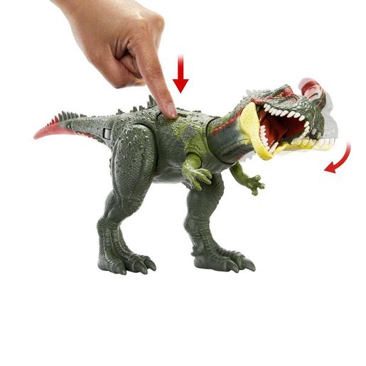 Mattel - Jurassic World - Jurassic World Gigantesco Rastreadores Dinossauro Sinotyrannus de brinquedo ㅤ