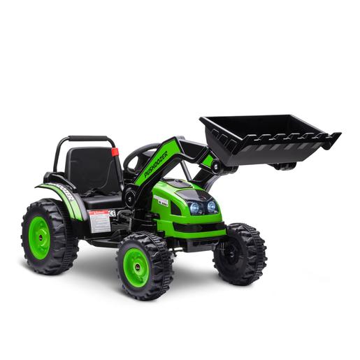 Homcom - Escavadora Trator Veículo de bateria Verde