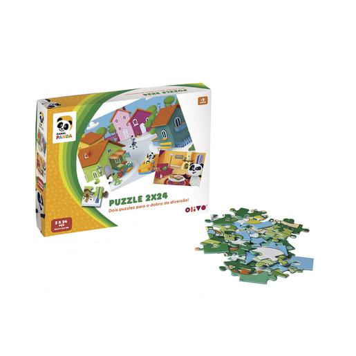 Panda - Puzzles 2x1 (vários modelos)