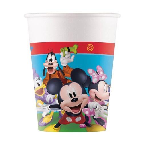 Mickey Mouse - Pack de 8 copos de cartão - Rock The House