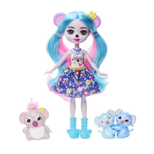 Mattel - Enchantimals - Boneca Festa Glamour com mascotes coala ㅤ