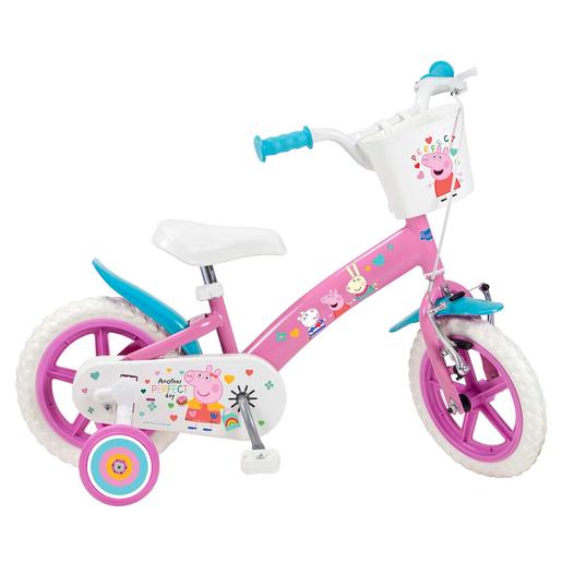 Peppa Pig - Bicicleta rosa 12 polegadas