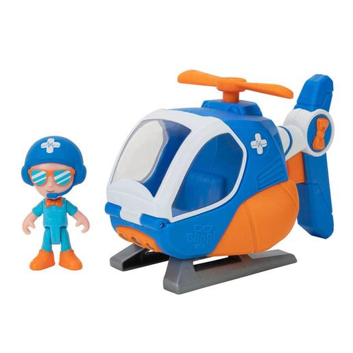 Blippi e o seu helicóptero de resgate