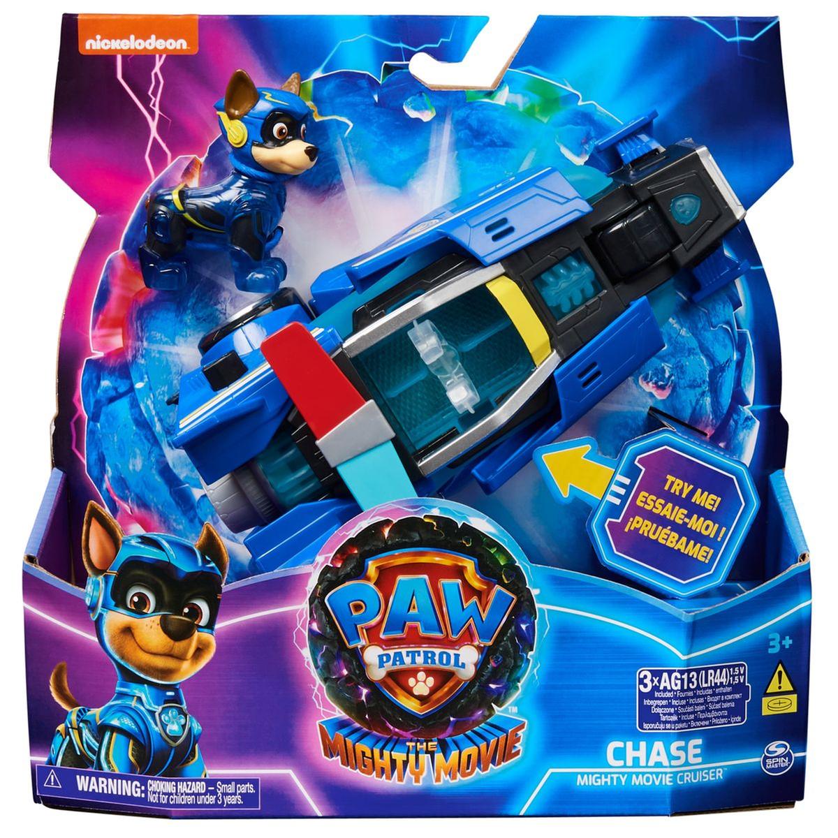 Energía - Patrulha Pata - Carro de brinquedo com figura de ação, luzes e  sons de Paw Patrol ㅤ, PAW PATROL CAT 54