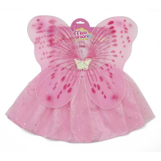 Miss Fashion - Conjunto tutu rosa com acessórios