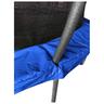 Cama elástica exterior de 427 cm com rede, escada e reforço de proteção