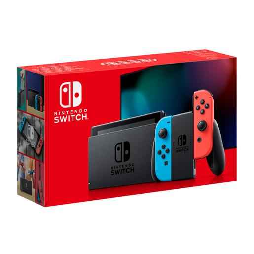 Nintendo Switch - Consola Azul e Vermelho Néon