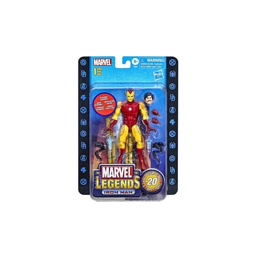 Marvel - Iron Man - Figura aniversário 20 anos Marvel Legends