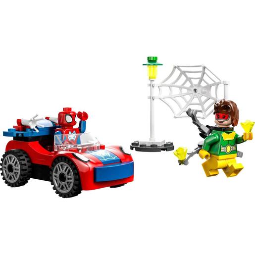 LEGO - Spider-man - Carro do Homem-Aranha e Doc Ock, brinquedo de construção com acessórios e mini figuras LEGO  10789