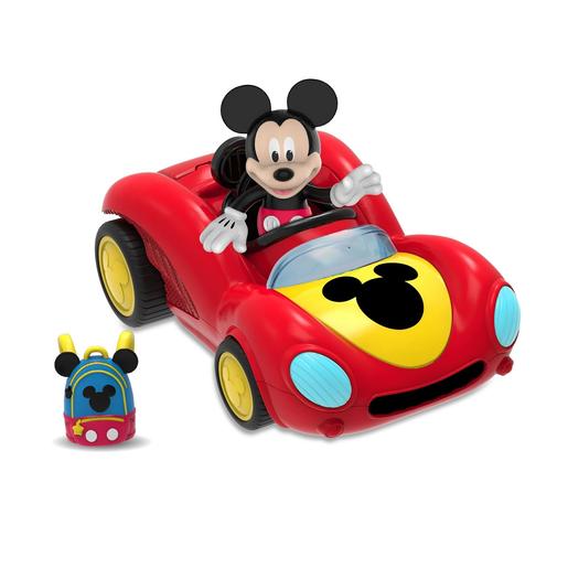 Mickey Mouse - Carro e Figura Mickey com mochila
