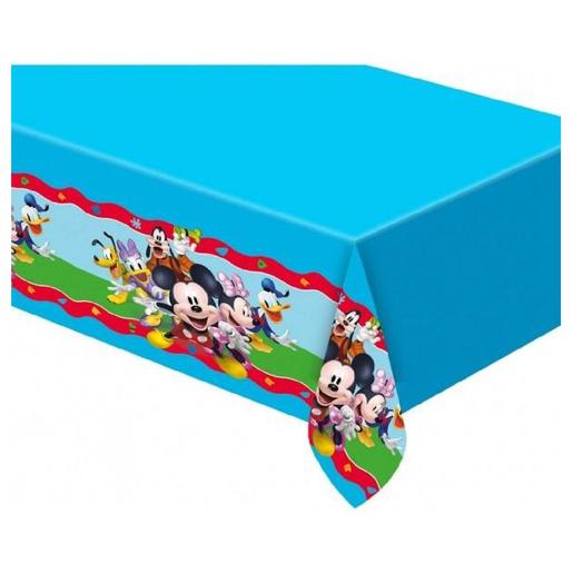 Mickey Mouse - Toalha de mesa azul de plástico - Rock The House