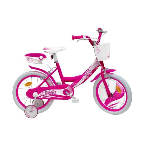 Sun & Sport - Bicicleta 16 polegadas rosa