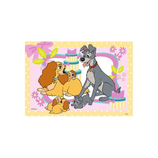 Ravensburger - Cachorros Disney - Puzzle 2x24 peças