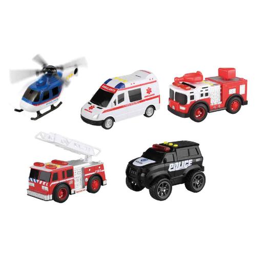 Motor & Co - Conjunto 5 veículos de emergência