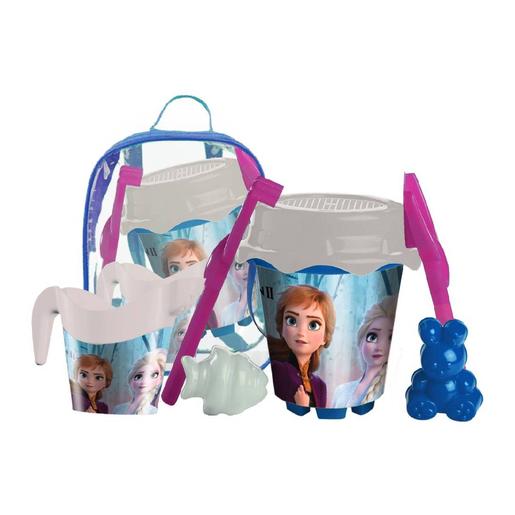 Frozen - Pack mochila e acessórios para a areia Frozen 2