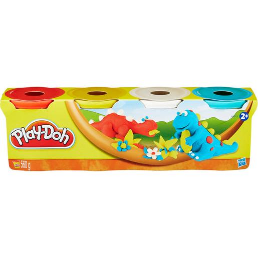 Play-Doh - Pack 4 Recipientes (varios modelos)