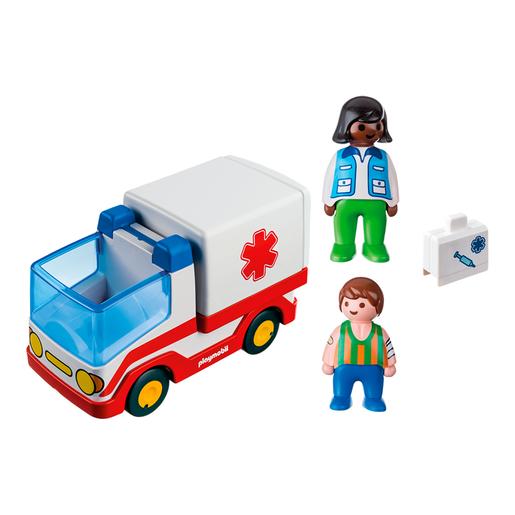 Playmobil 1.2.3 - Ambulância - 9122