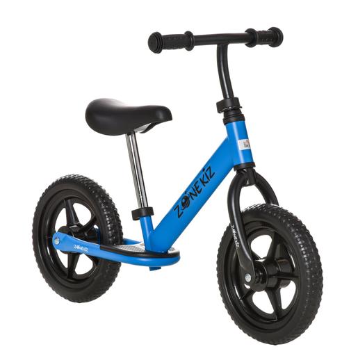 Homcom - Bicicleta de equilíbrio sem pedais azul