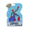 Os Vingadores - Figura Bend and Flex Captain Marvel 15 cm