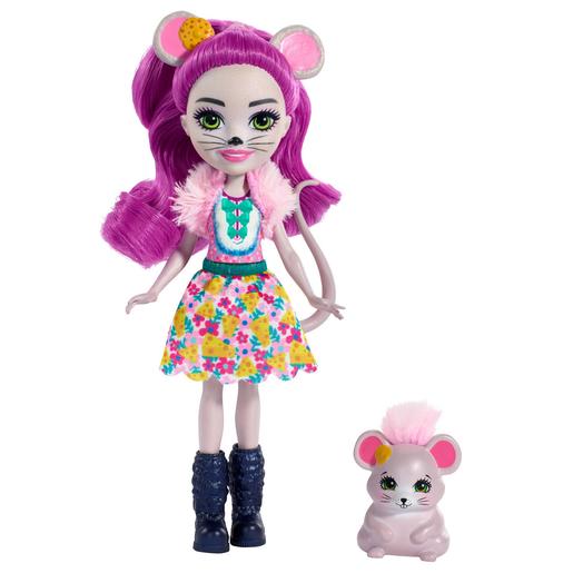 Enchantimals - Mayla Mouse e Fondue - Boneca e Mascote