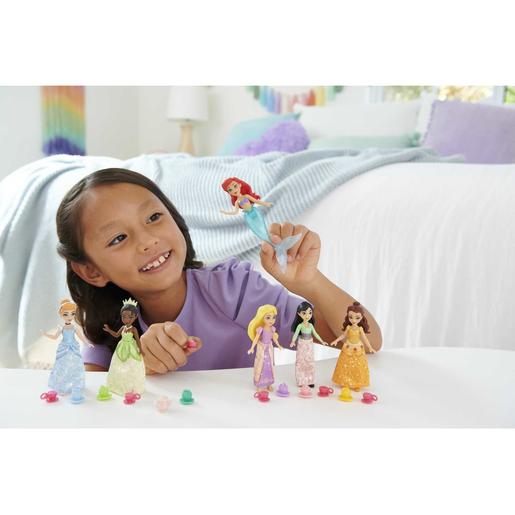 Mattel - Pack 6 muñecas pequeñas Fiesta del té con accesorios ㅤ