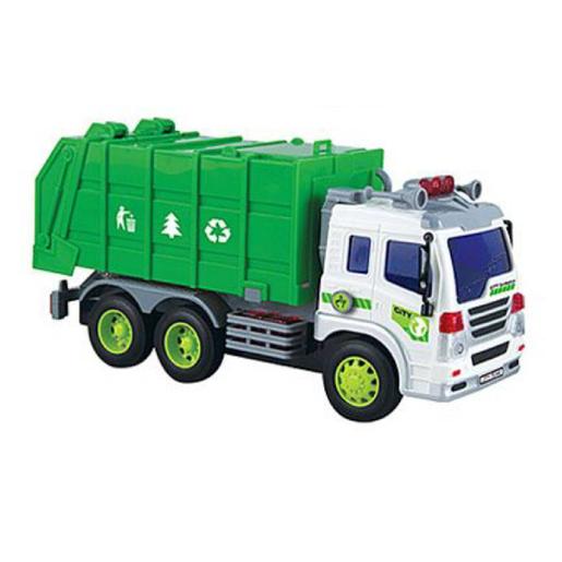 Motor & Co - Camião de lixo de escala 1/16 (vários modelos)