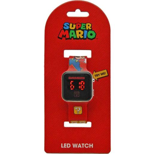 Nintendo - Super Mario - Super Mario Relógio LED digital estilo Bros ㅤ