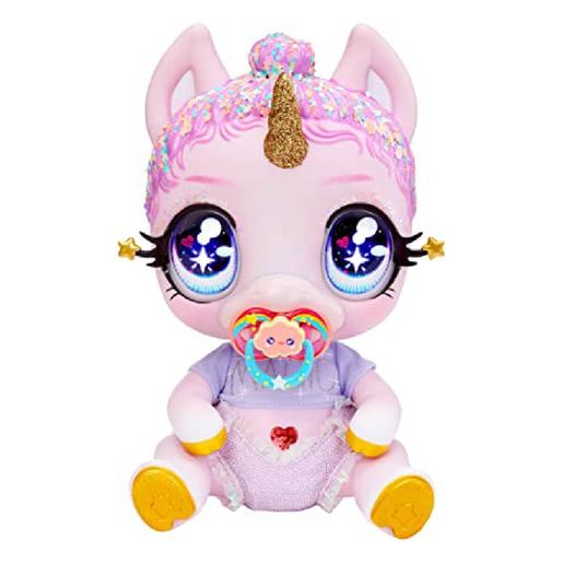 Glitter Babyz Doll unicornio rosa