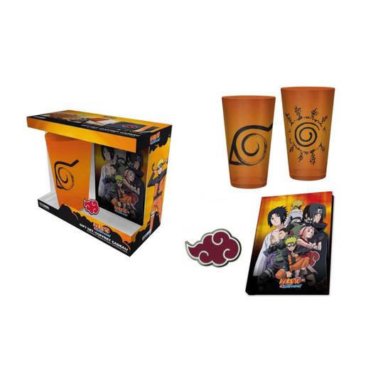 Naruto - Pack Copo XXL, pin e caderno A6