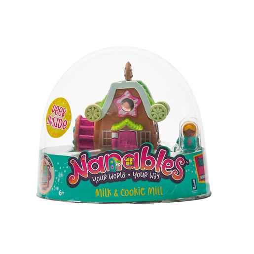 Mini casinhas colecionáveis Nanables