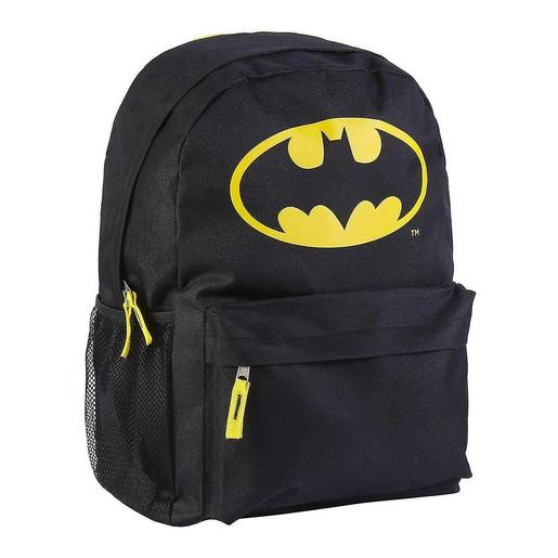 DC Cómics - Batman - Mochila escolar Batman com 2 compartimentos, costas ergonómicas e alças ajustáveis, multicolorida