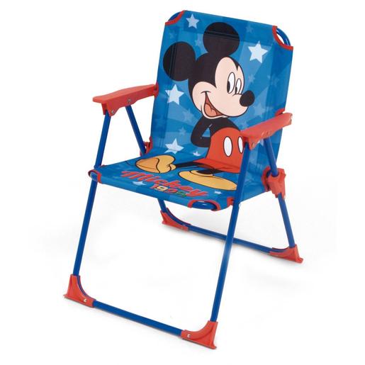 Mickey Mouse - Cadeira Dobrável com Apoio para os Braços