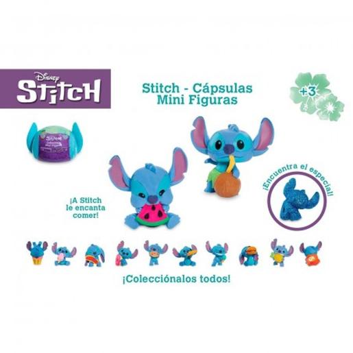Famosa - Mini cápsulas surpresa com figuras do Stitch da Disney
 (Vários modelos) ㅤ