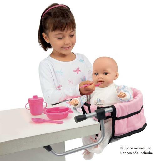 Love Bebé - Cadeira de mesa para boneca com acessórios