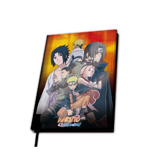 Naruto - Caderno A5 Grupo Konoha