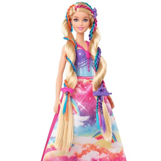 Barbie - Boneca Princesa Tranças
