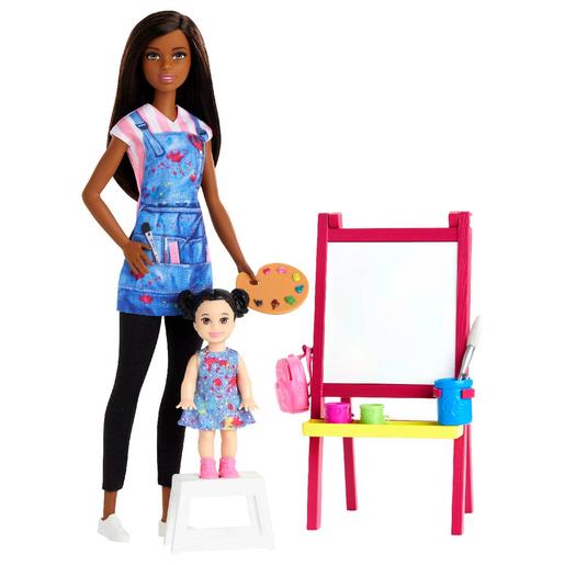 Barbie - Professora de Arte - Boneca Quero Ser