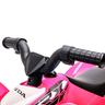 Quadriciclo elétrico Honda rosa