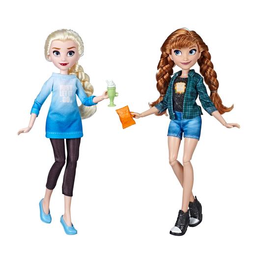 Frozen - Elsa e Anna Princesas Modo Casual