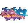 Clementoni - Puzzle panorâmico de 1000 peças, Noite colorida nas Ilhas Lofoten ㅤ