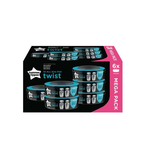 Tommee Tippee - Pack de Recargas para contentor de fraldas Twist and Clique