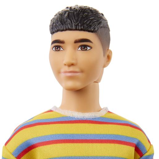 Barbie - Ken Fashionista - Camiseta oversized a rayas